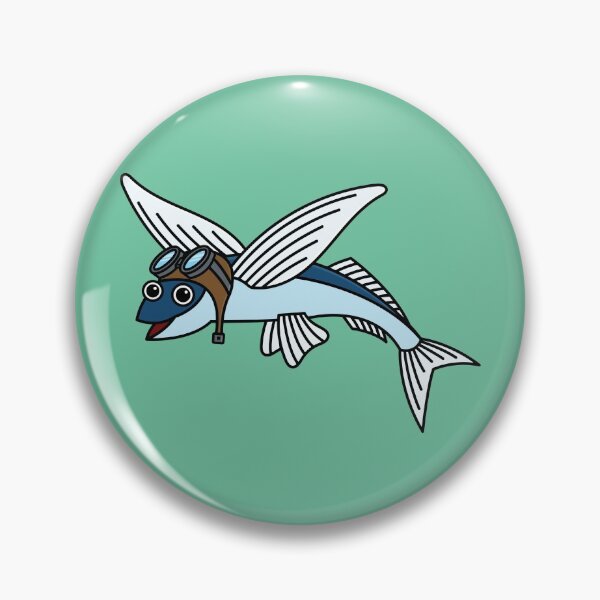 Item preview, Flying Fish - Pun - Wordplay designed and sold by ambertanderes.