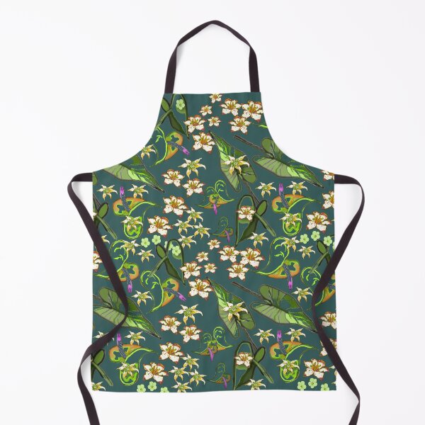 Item preview, FRILLY LILLIES, LEAVES AND ANTHURIUMS designed and sold by KINGTOUCAN.