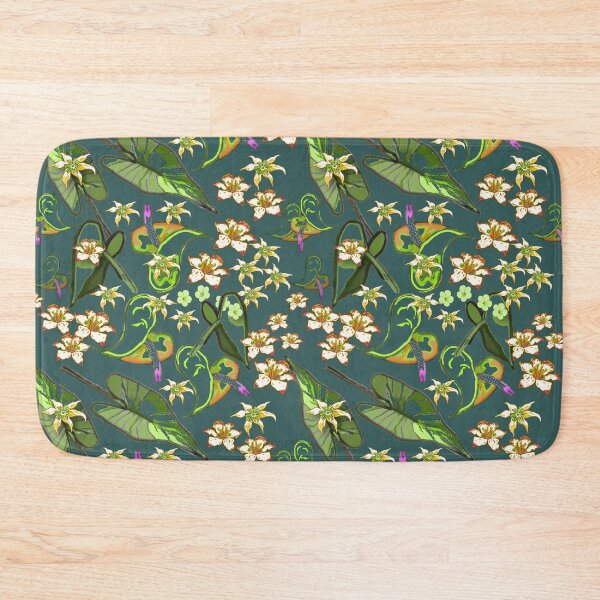 Item preview, FRILLY LILLIES, LEAVES AND ANTHURIUMS designed and sold by KINGTOUCAN.