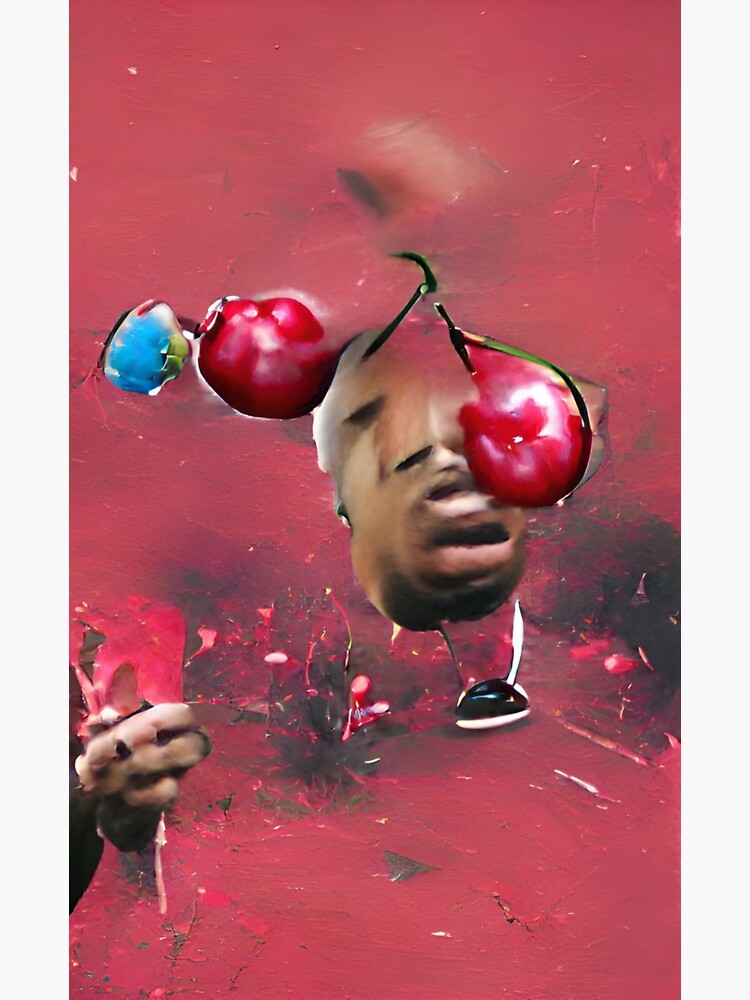 Pegatina «Cherry Bomb Tyler, el creador Representación generada por IA