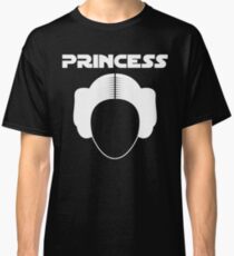 Star Wars Princess Leia Carrie Fisher white Classic T-Shirt