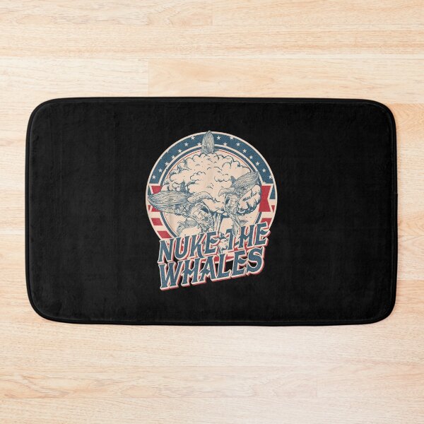 Item preview, Nuke the whales funny vintage | Perfect Gift designed and sold by manyreaca.