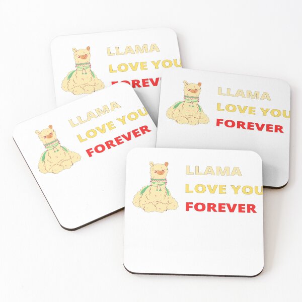 Item preview, LLAMA LOVE YOU FOREVER  FUNNY LLAMA  RETRO SAYINGS GIFT  designed and sold by flooky213.