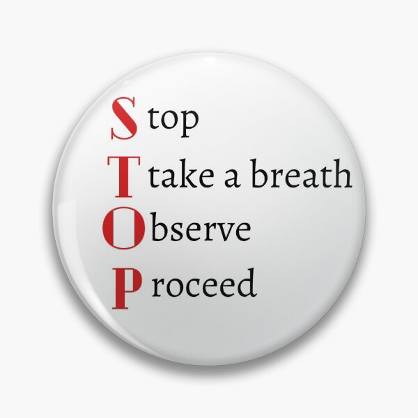 Item preview, DBT- STOP Skill designed and sold by HRW58.