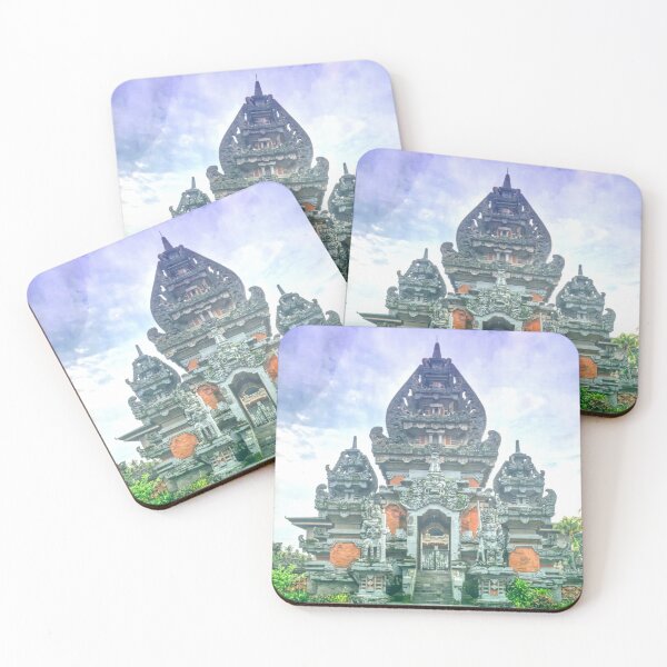 Item preview, Cloudy mountain temple arhitecture designed and sold by BlueHut.