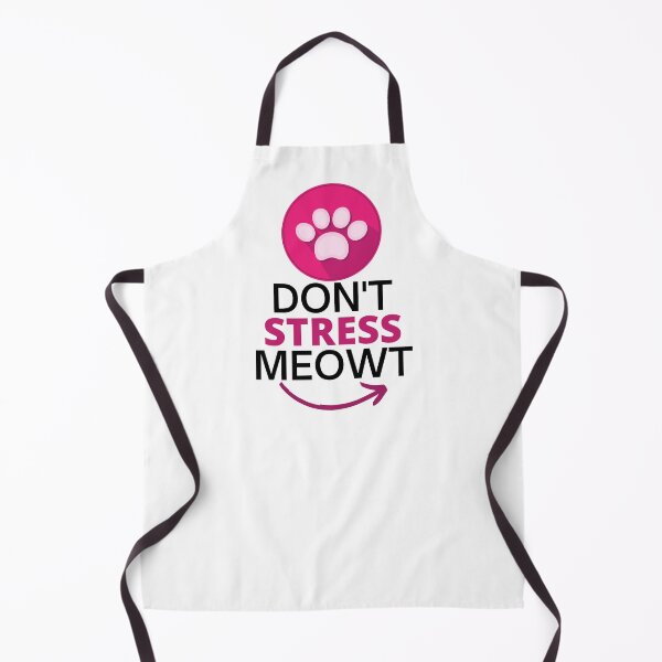 Item preview, Don't Stress Meowt - Funny Cat designed and sold by 4SeasonsDesigns.