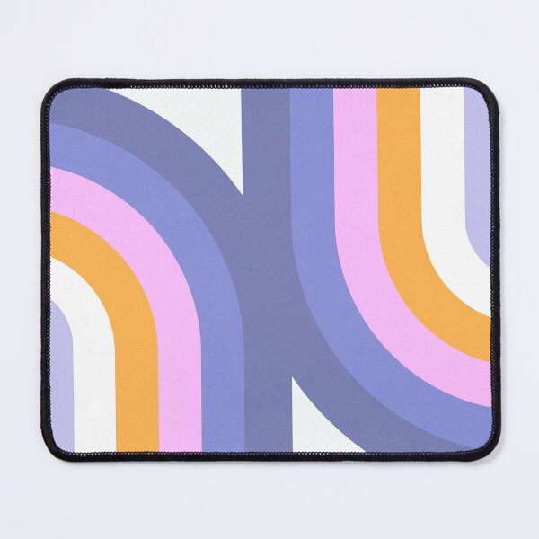 Item preview, Double Rainbow in Very Peri and Pink on White designed and sold by Dominiquevari.