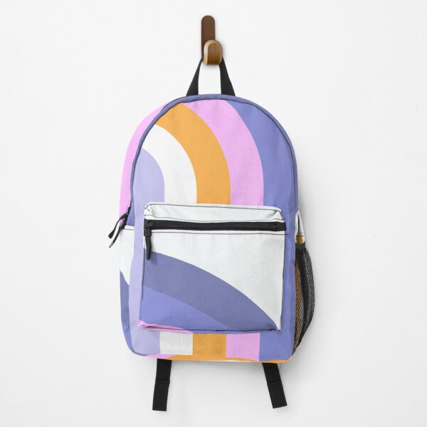 Item preview, Double Rainbow in Very Peri and Pink on White designed and sold by Dominiquevari.