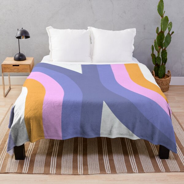 Item preview, Double Rainbow in Very Peri and Pink on White designed and sold by Dominiquevari.