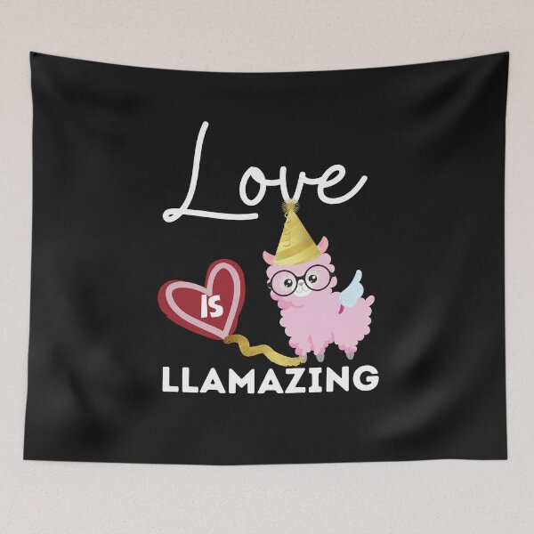 Item preview, Love is Llamazing-Cute llama loves designed and sold by AmeliaStore1.