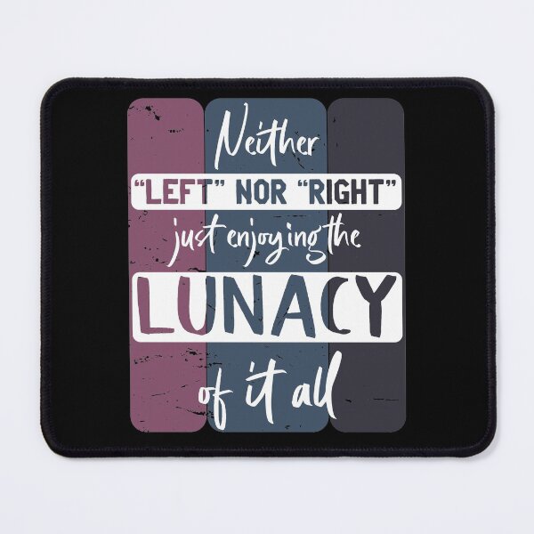 Item preview, Neither left nor right, simply being myself designed and sold by ChatterFox.