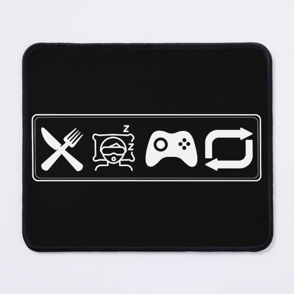 Item preview, Eat Sleep Game Repeat designed and sold by UglyBoyDesign.