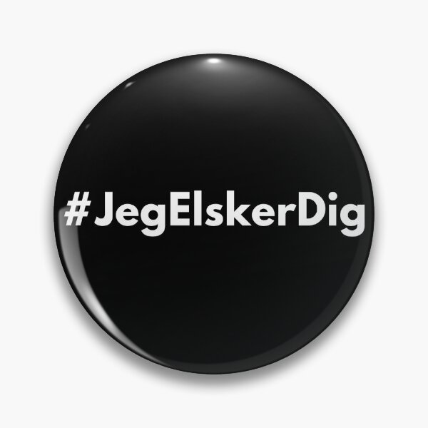 Artikelvorschau, Hashtag Jeg elsker dig - Danish I love you - dansk entworfen und verkauft von HashtagZone.