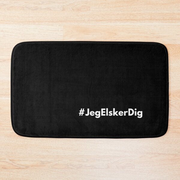Item preview, Hashtag Jeg elsker dig - Danish I love you - dansk designed and sold by HashtagZone.