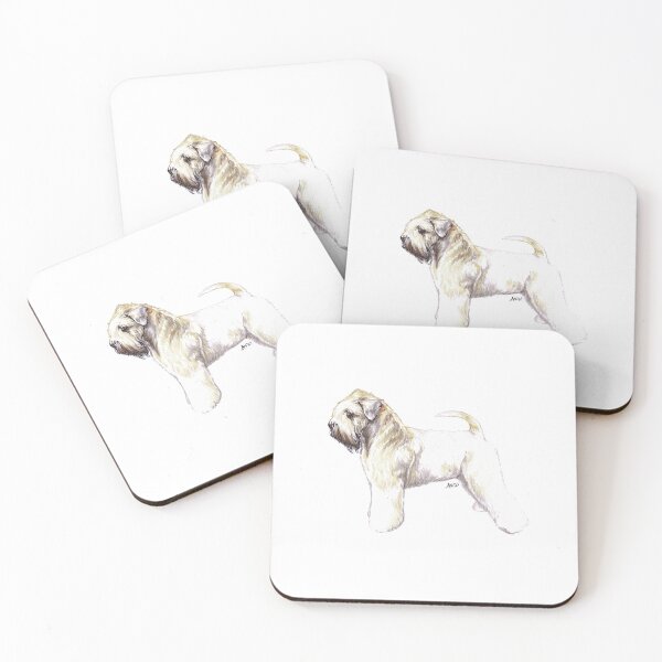 Item preview, Soft Coated Wheaten Terrier Dog - Breed Show Stack Stand designed and sold by Amber Westwood.