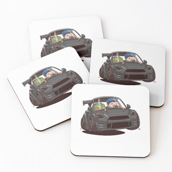 Item preview, 2013 Nissan GTR R35  in cartoonized version designed and sold by bmPROductions.