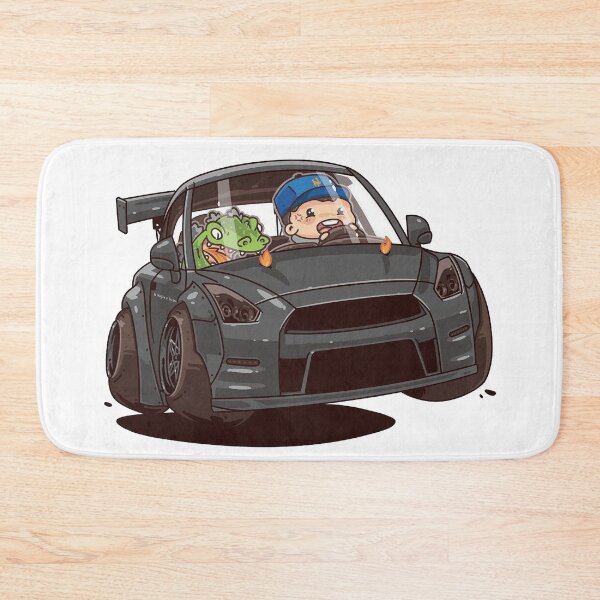 Item preview, 2013 Nissan GTR R35  in cartoonized version designed and sold by bmPROductions.