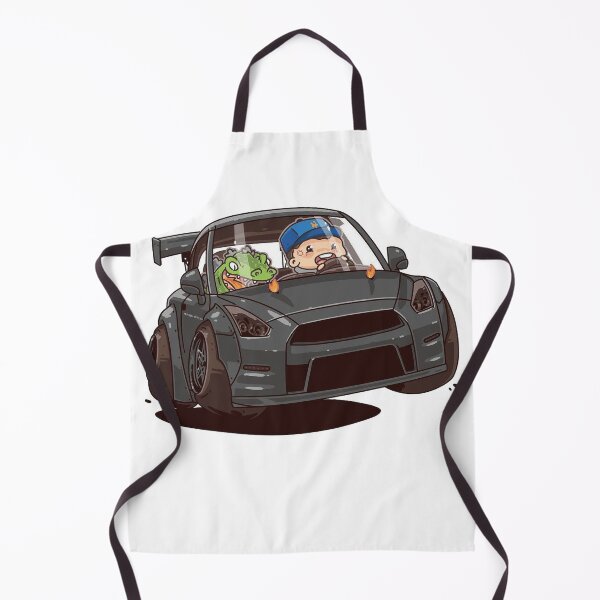 Item preview, 2013 Nissan GTR R35  in cartoonized version designed and sold by bmPROductions.