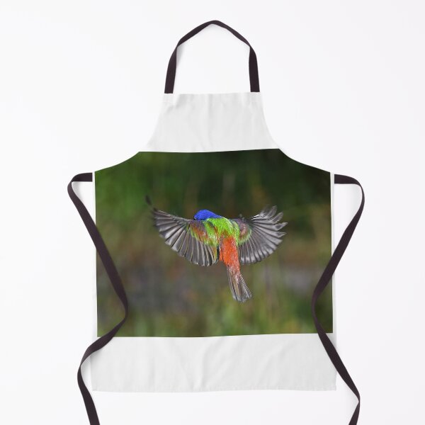 Item preview, Painted Bunting Bird Flying Colors designed and sold by candiscamera.