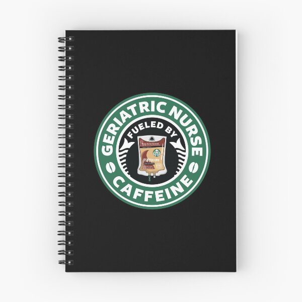 Item preview, Geriatric Nurse Fueled By Caffeine designed and sold by spacedowl.