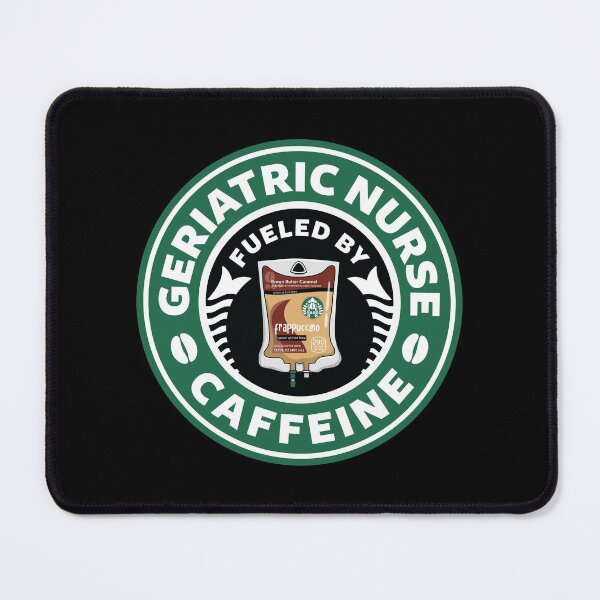 Item preview, Geriatric Nurse Fueled By Caffeine designed and sold by spacedowl.