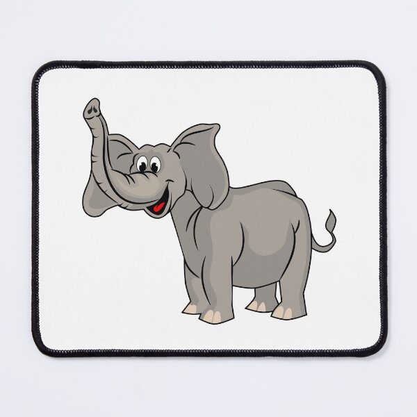 Item preview, Funny Elephant - cute animals cartoon illustrations designed and sold by GraphicDream.