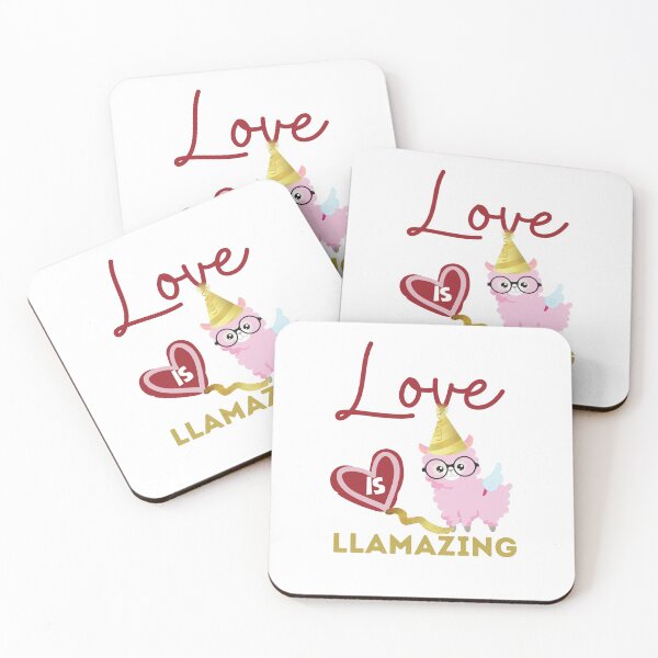 Item preview, Love is Llamazing-Cute llama loves designed and sold by AmeliaStore1.