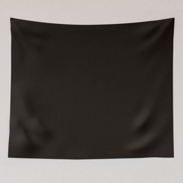 Item preview, Solid Satin Black  designed and sold by ShopWanda.