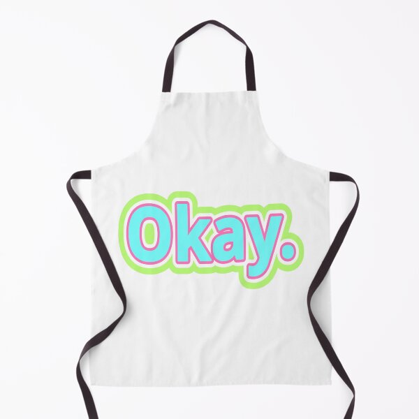 Item preview, Okay - Light Green Pink Blue designed and sold by ThatIsSomething.