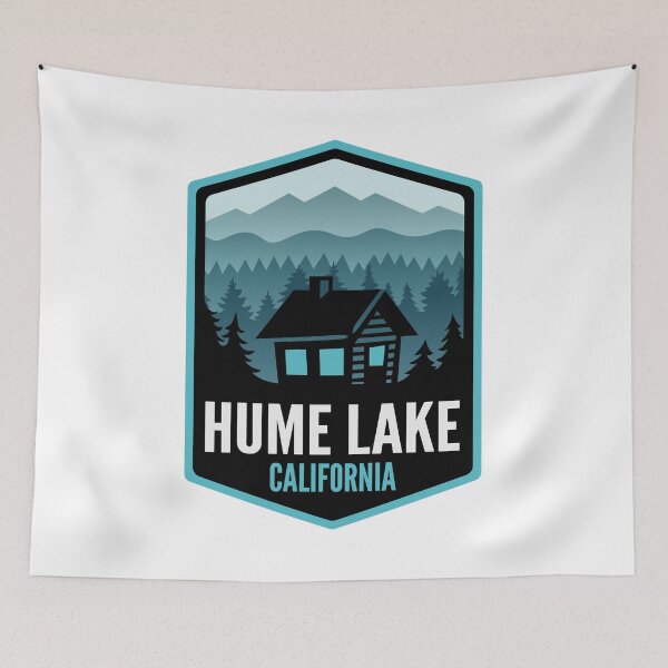 Item preview, Hume Lake California Mountain Town Cabin designed and sold by HalpinDesign.
