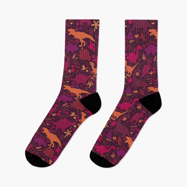 Item preview, Copy of Dinosaur Doodle Red Pattern designed and sold by SamAnnDesigns.