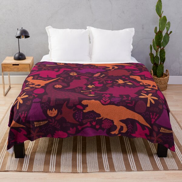 Item preview, Copy of Dinosaur Doodle Red Pattern designed and sold by SamAnnDesigns.