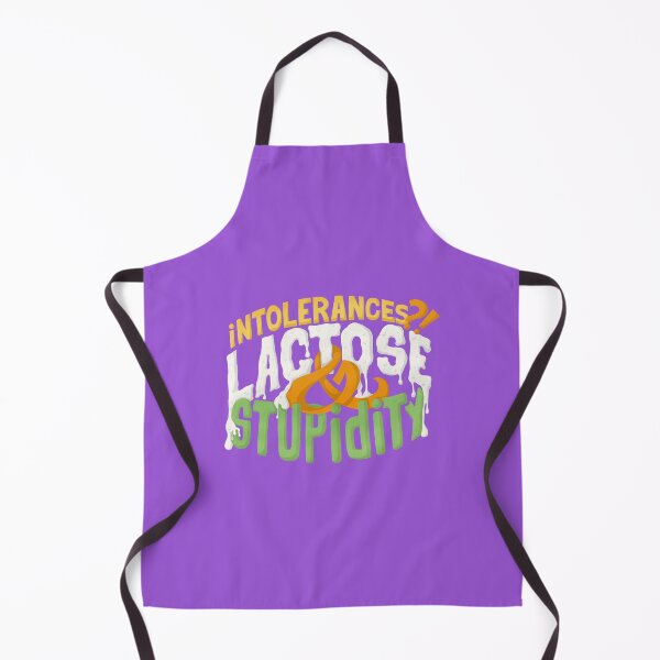 Item preview, Intolerances? Lactose & stupidity designed and sold by geep44.