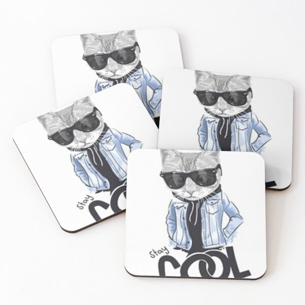 Item preview, Stay Cool Cat designed and sold by CyberPanda93.