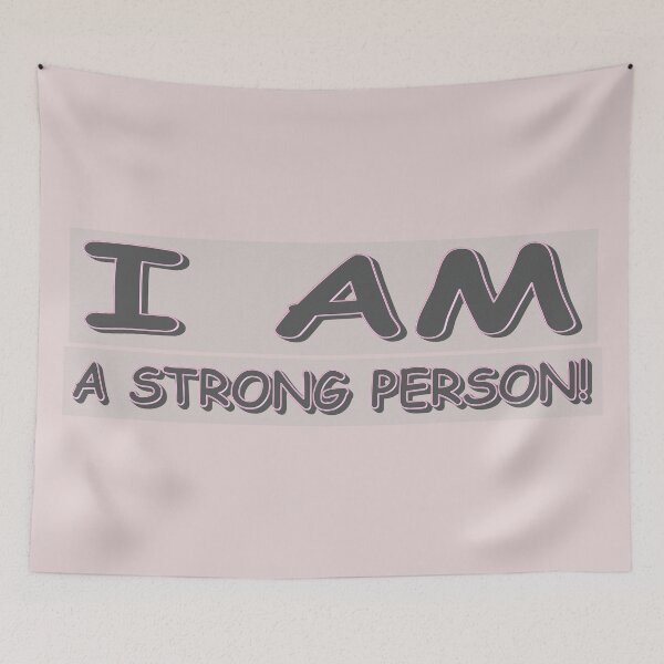 Item preview, Cute Expression Design STRONG PERSON" Buy Now designed and sold by Health And Fitness Posts e-Store.