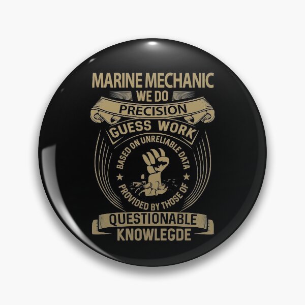Item preview, Marine Mechanic T Shirt - We Do Precision Job Gift Item Tee designed and sold by paneczkopat.