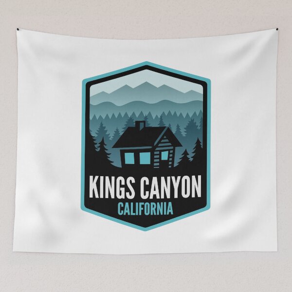 Item preview, Kings Canyon California Mountain Town Cabin designed and sold by HalpinDesign.