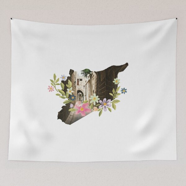 Item preview, Syria map designed and sold by Sanaa95-21BK.