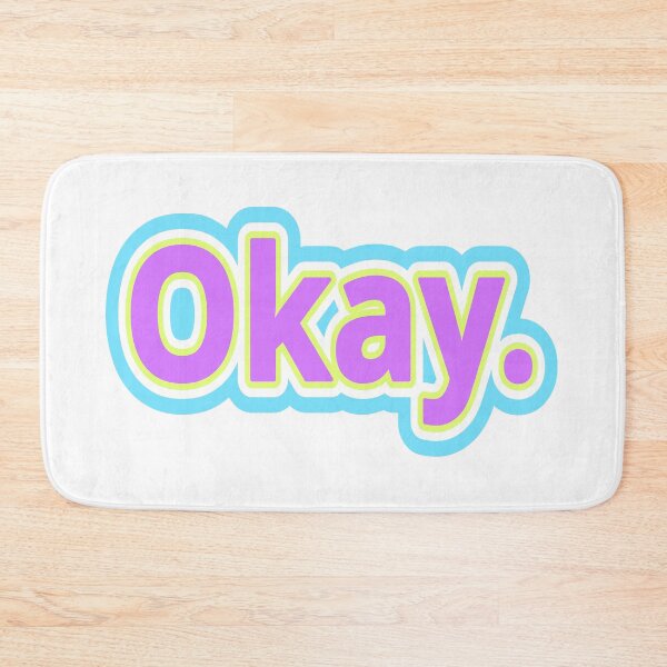 Item preview, Okay - Blue Green Purple designed and sold by ThatIsSomething.