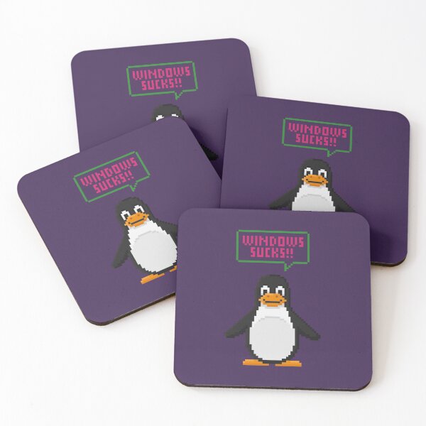 Item preview, Tux - Windows Sucks!! - Linux designed and sold by Deadlypixel.