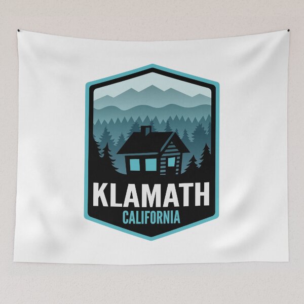 Item preview, Klamath California Mountain Town Cabin designed and sold by HalpinDesign.