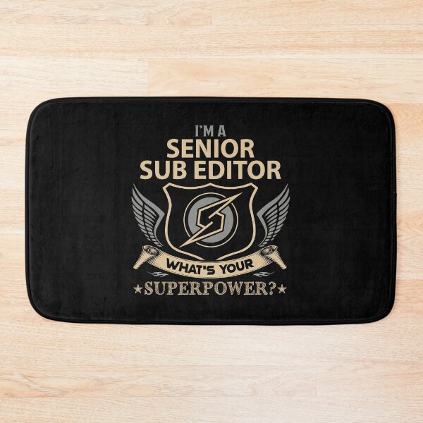Item preview, Senior Sub Editor T Shirt - What Is Your Superpower Job Gift Item Tee designed and sold by leolanwugm.