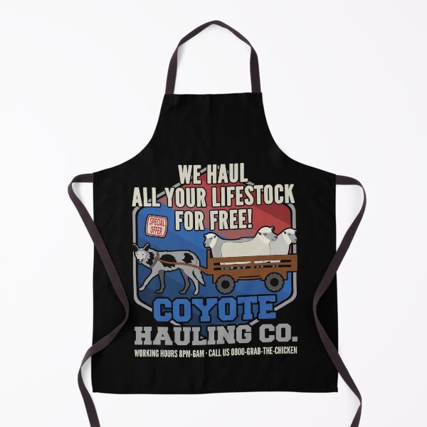 Item preview, Coyote Hauling Lifestock Sheep Farmer #1472 designed and sold by TheAplus.