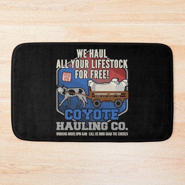 Item preview, Coyote Hauling Lifestock Sheep Farmer #1472 designed and sold by TheAplus.