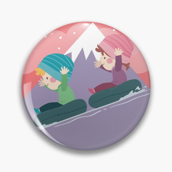 Item preview, Cute Couple Sledging Through The Snow designed and sold by The-Muse.