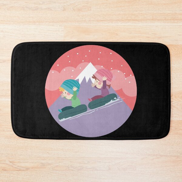 Item preview, Cute Couple Sledging Through The Snow designed and sold by The-Muse.