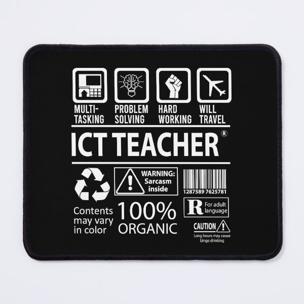Item preview, Ict Teacher T Shirt - MultiTasking Certified Job Gift Item Tee designed and sold by andahanson.