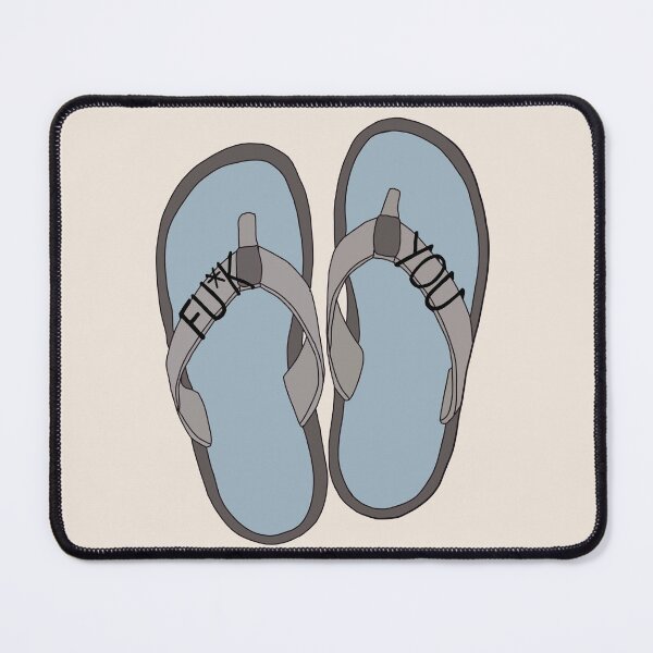 Item preview, Fu*k You Flip Flops designed and sold by Katie Johnson.