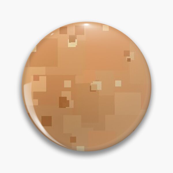 Item preview, Peach Cobbler Square Pixel Color Accent designed and sold by SaraValor.