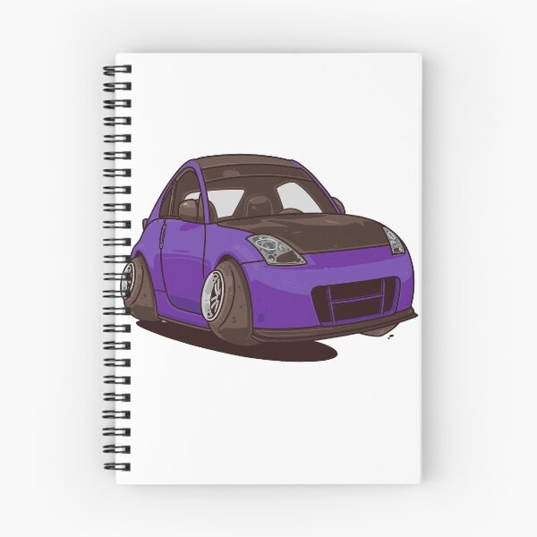 Item preview, 2007 Nissan 350Z in cartoonized version designed and sold by bmPROductions.